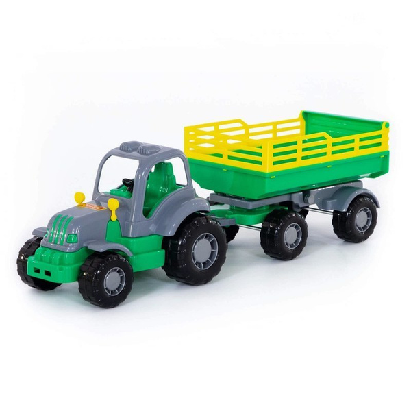 Traktor z przyczepą Osiłek 44563 - 2 kolory