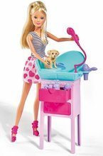 Lalka Steffi Salon piękności dla psiaków Simba