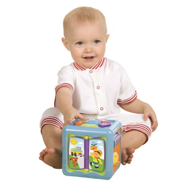 Kostka edukacyjna sensoryczna Win Fun