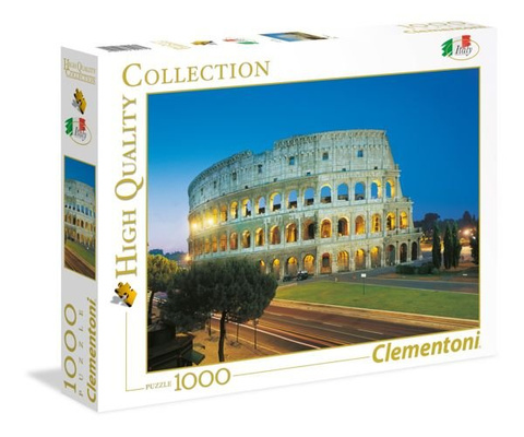 Puzzle 1000 HQ Rzym Coloseum Clementoni