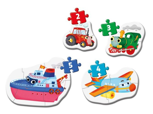 Moje pierwsze Puzzle transport Clementoni