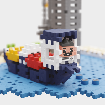 MARIOINEX Mini Waffle City Port 248 el.