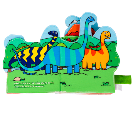 Książeczka Świat Dinozaurów Jolly Baby Dumel