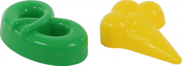 Foremki do piaskownicy lody precel 2 el. 57501
