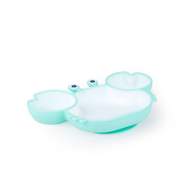 Talerz krab trójdzielny z przyssawką GiliGums