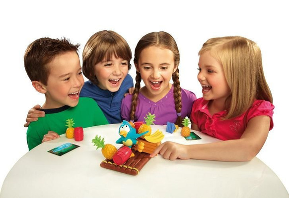 Gra zręcznościowa Papuzia Tratwa Y2551 Mattel