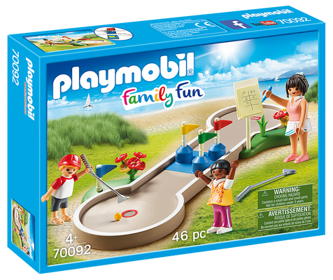 Playmobil 70092 Family Fun Minigolf Pole golfowe