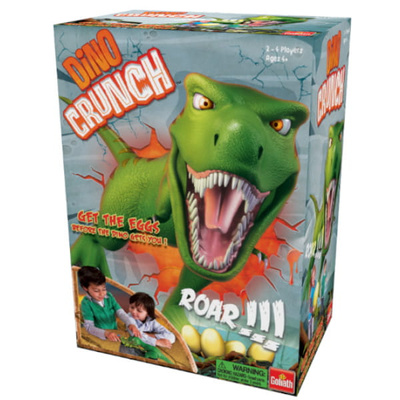 Gra zręcznościowa Dinozaur Dino Crunch Ratuj jajeczka Goliath