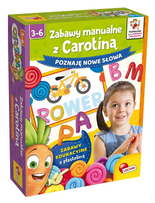 Zabawy manualne z Carotiną Słówka LISCIANI 
