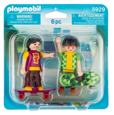 Playmobil 5929 Duo Pack Dzieci na deskorolkach