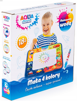 Mata wodna Aqua 4 kolory średnia malowanie wodą Dumel