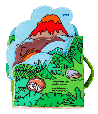 Książeczka Świat Dinozaurów Jolly Baby Dumel