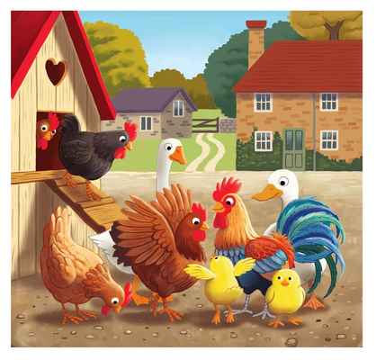 Puzzle 3x48 Super Kolor Farma Clementoni 