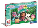 Puzzle 24 maxi Super Color Koci domek Gabi 28520