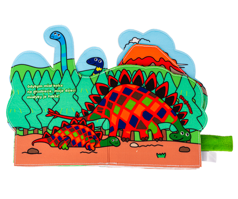 Książeczka Świat Dinozaurów Jolly Baby Dumel