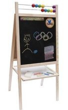 Tablica kredowo magnetyczna naturalna z liczydłem