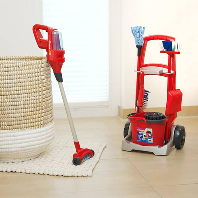 Klein 6720 Wózek do sprzątania odkurzacz wiadro mop szczotka Vileda Junior