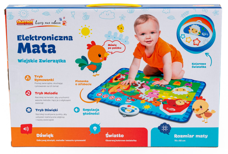 Elektroniczna Mata Wiejskie Zwierzątka Dumel Discovery