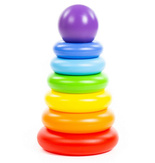 Piramidka Obręcze kula 8 el. Polesie 62383