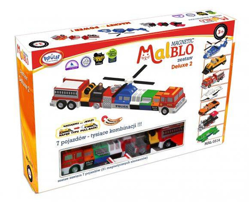 0314 MalBlo Zestaw klocków magnetycznych Deluxe 2