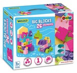 Klocki Big Blocks Pink 26 el. WADER 41590