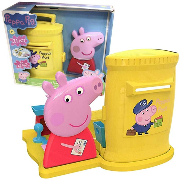Peppa Pig skrzynka pocztowa Poczta żółta 69919