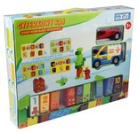 Klocki edukacyjne Cyferkowy Raj Jixin 5288A