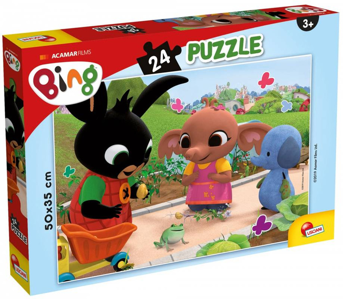 Puzzle Plus 24 el. Króliczek Bing Lisciani