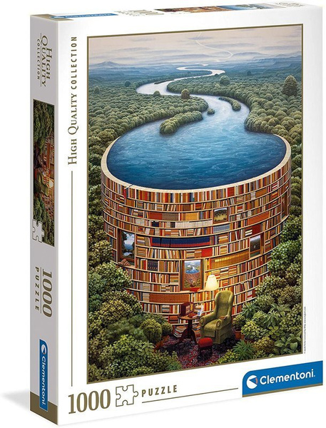 Puzzle 1000 HQ Bibliodame 39603 Clementoni