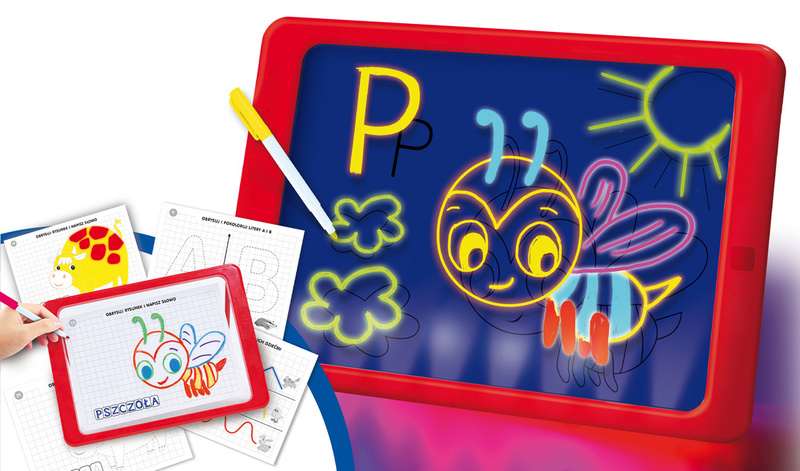 Lisciani Carotina Świecąca Tablica Led edukacyjna