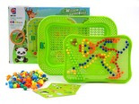 Układanka Mozaika koralikowa z pojemnikiem 298 el.