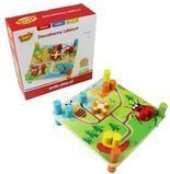 Dwustronny Labirynt Przeplatanka drewniana Smily