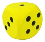 Duża miękka Kostka piankowa Adriatic 15 cm Kolory