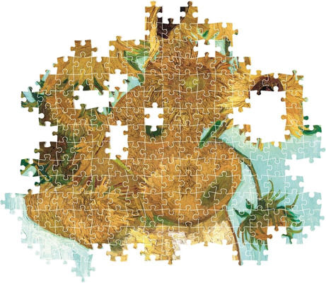 Puzzle 1000 Compact Museum Van Gogh Słoneczniki Clementoni