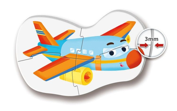 Moje pierwsze Puzzle transport Clementoni