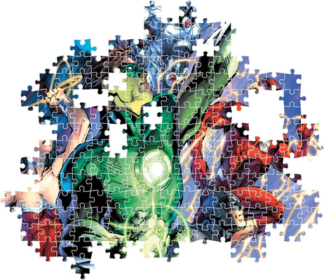 Puzzle 500 Compact DC Comics Liga Sprawiedliwości Clementoni