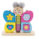 Motylek Pupilek układanka drewniana 61402 Trefl