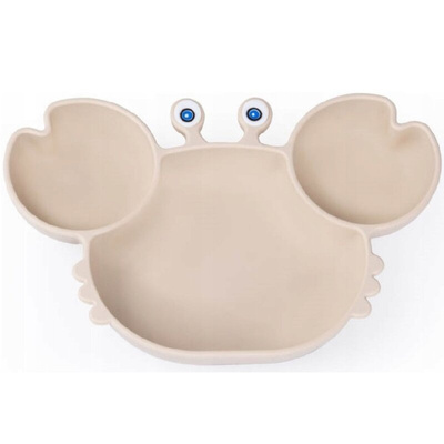 Talerz krab trójdzielny z przyssawką GiliGums