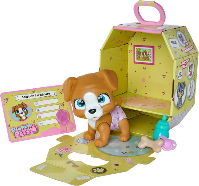 PAMPER PETZ Piesek z pieluszkowego gangu Simba