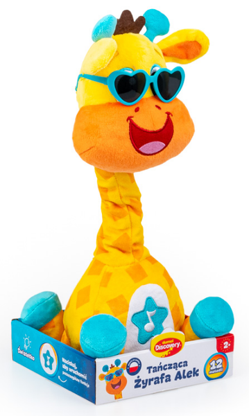Tańcząca Żyrafa Alek interaktywna Dumel Discovery