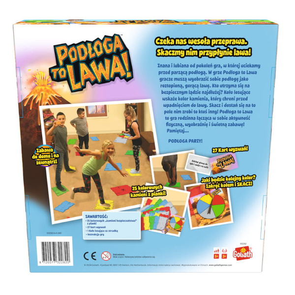 Gra zręcznościowa Podłoga to Lawa