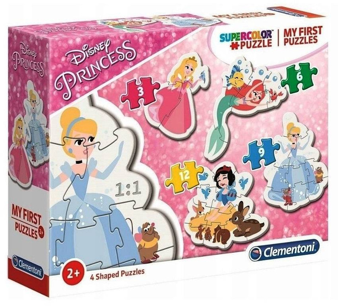 Moje pierwsze Puzzle Księżniczki Clementoni