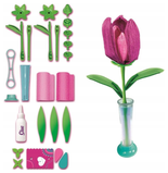 Mini Fabryka Kwiatów Tulipan z bibuły Clementoni Idea