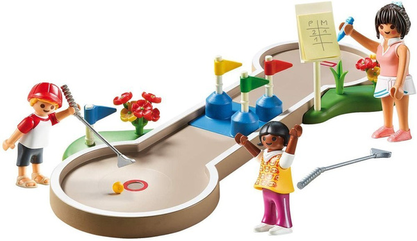 Playmobil 70092 Family Fun Minigolf Pole golfowe
