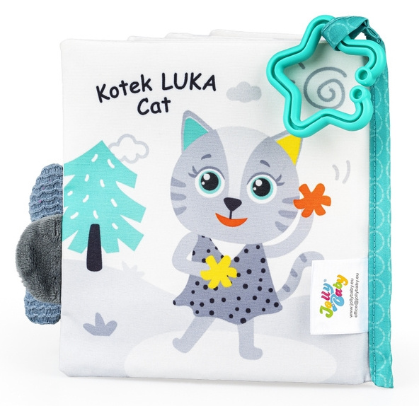 Jolly Baby Książeczka Sprytne Zwierzaki Ogonki