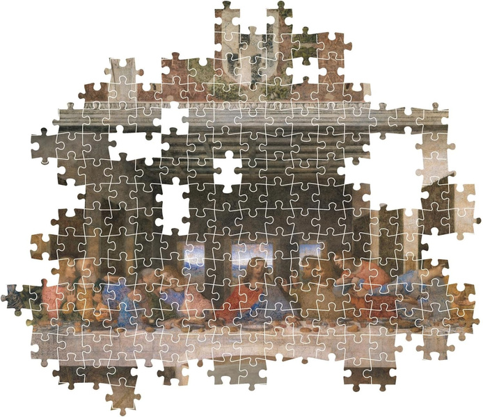 Puzzle 1000 Compact Museum Leonardo Ostatnia Wieczerza Clementoni