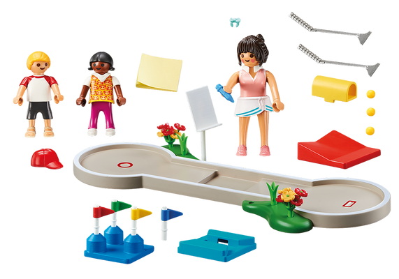Playmobil 70092 Family Fun Minigolf Pole golfowe
