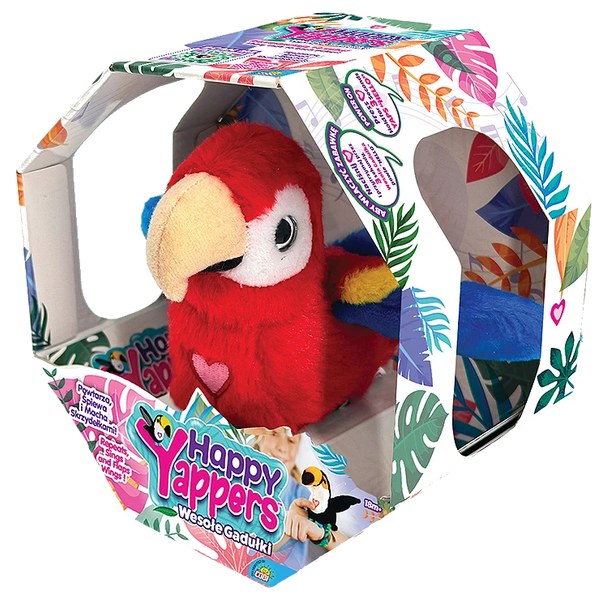 Happy Yappers Wesołe Gadułki - Papuga czerwona Cobi