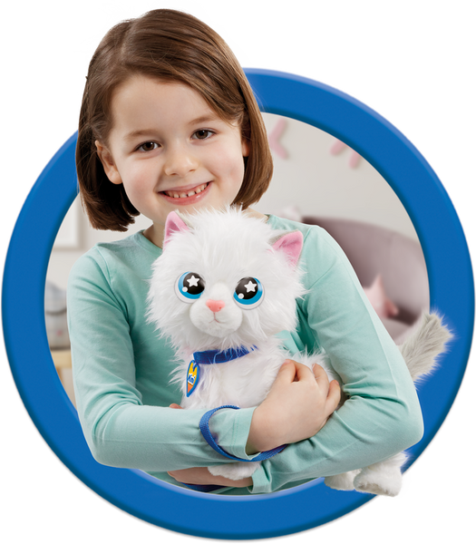 AniMagic Interaktywny Kotek Mimi chodzący na smyczy