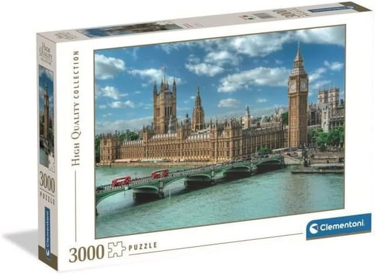 Puzzle 3000 HQ The Houses of Parliament Clementoni